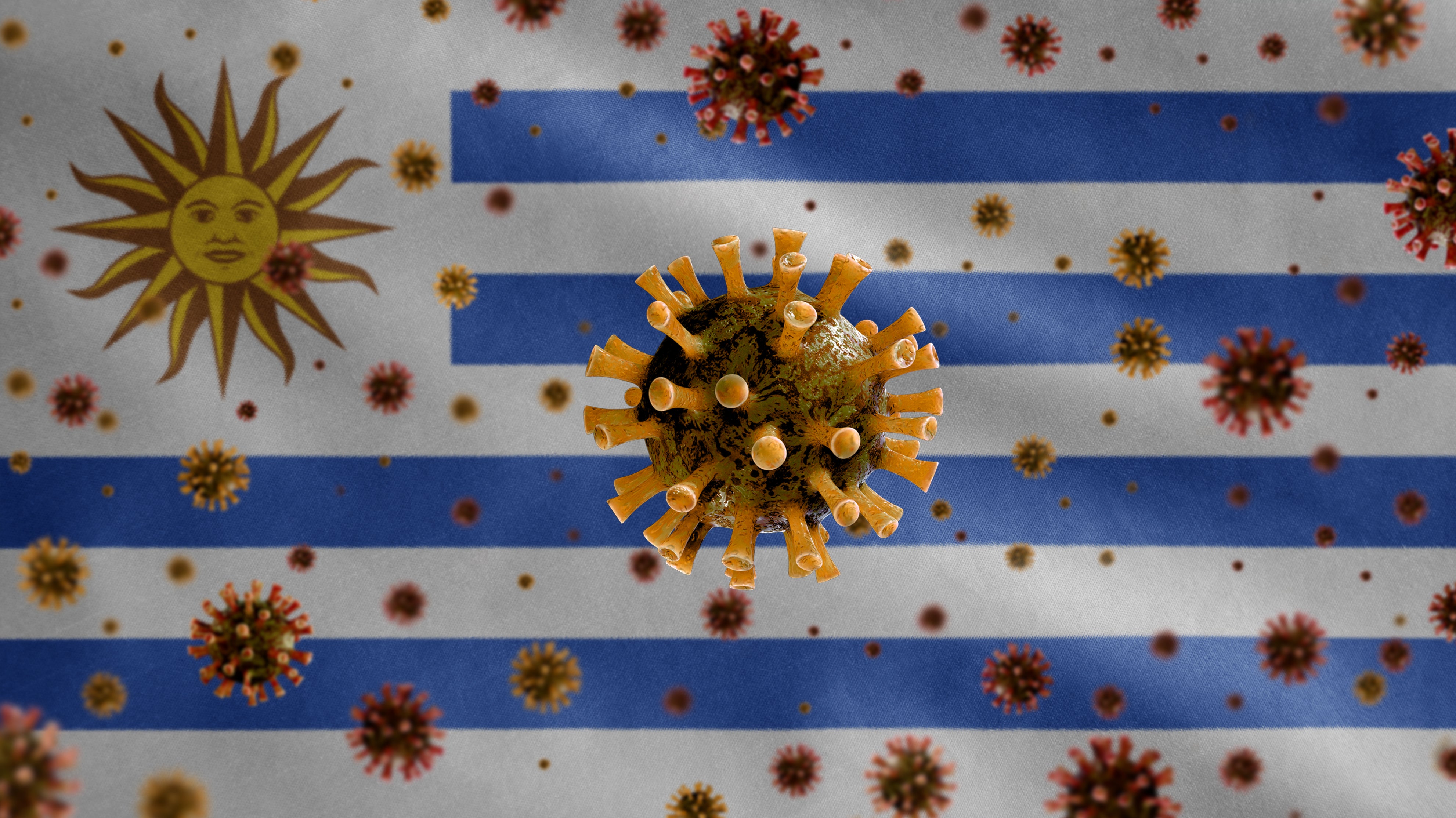 Uruguay detecta su propia variante del COVID-19 que circuló hasta abril
