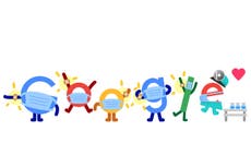 Google presenta campaña para combatir el COVID-19 con su Doodle del 4 de agosto