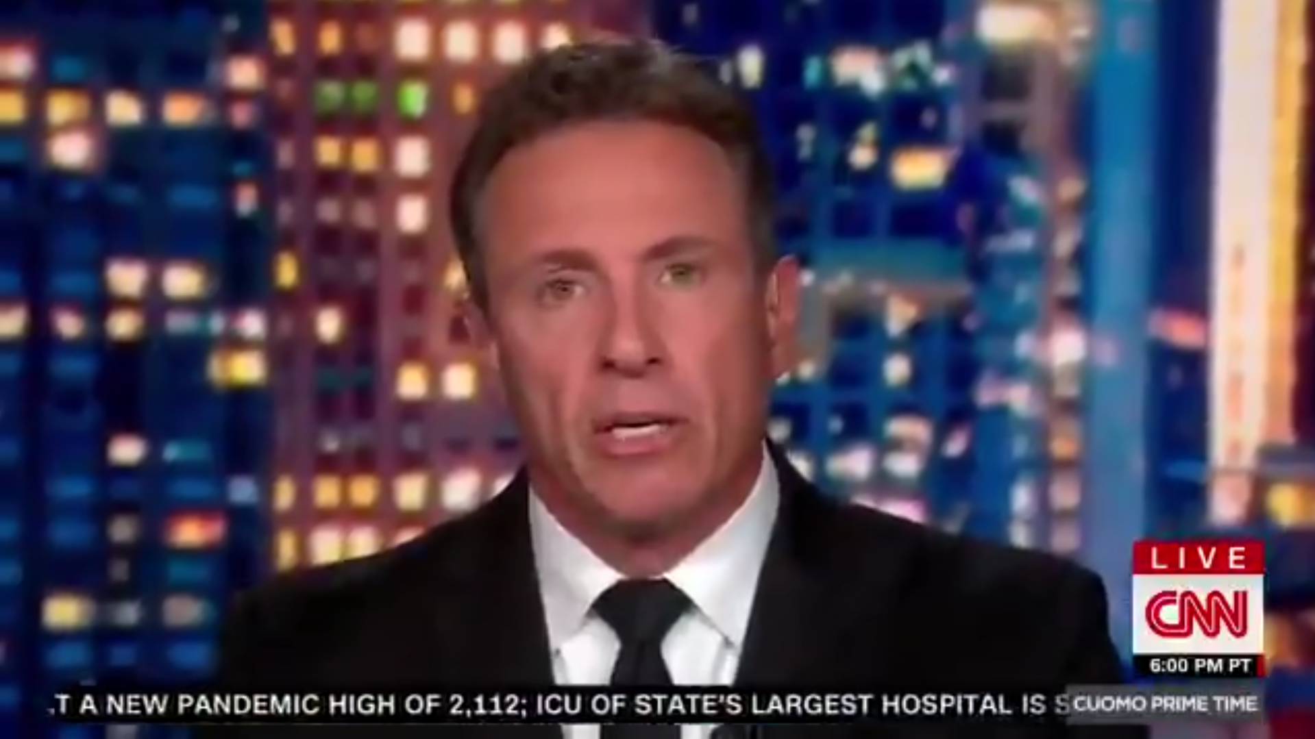 Chris Cuomo vacacionará una semana en los Hamptons mientras su hermano enfrenta pedidos de renuncia