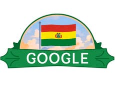 Google festeja el Día de la Independencia de Bolivia con su Doodle del 6 de agosto
