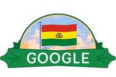 Google festeja el Día de la Independencia de Bolivia con su Doodle del 6 de agosto