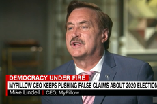 Mike Lindell: CEO de My Pillow responde CNN cuando le dicen que no tiene pruebas sobre piratería electoral