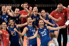 Serbia gana bronce en voleibol al derrotar a Corea del Sur