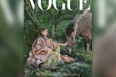 ‘La última vez que compré algo nuevo fue hace tres años’: Vogue Scandinavia se lanza con Greta Thunberg en portada