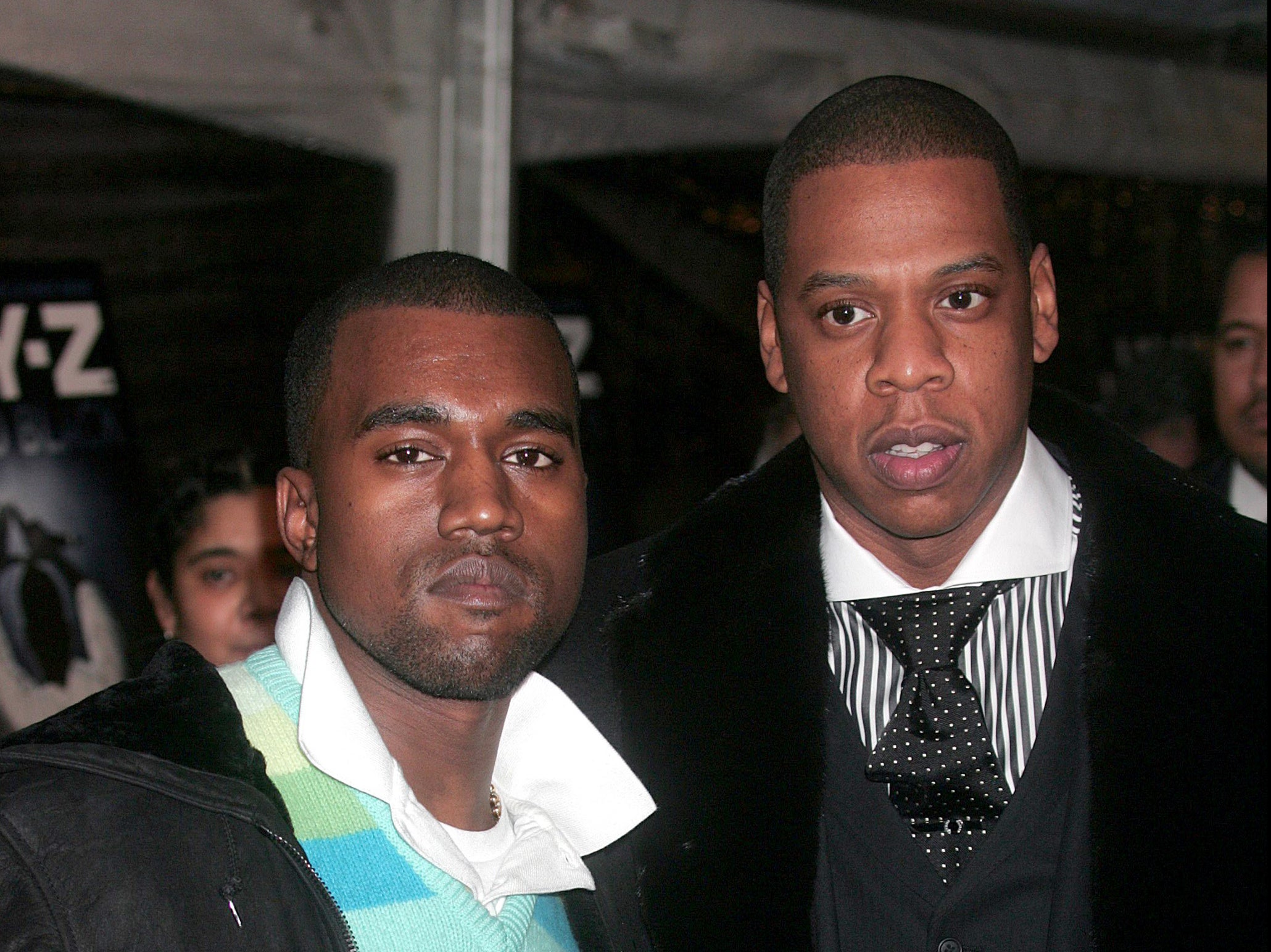 Kanye West y Jay-Z, fotografiados en 2004, se han peleado y reconciliado varias veces a lo largo de los años