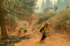 Miles de casas en riesgo por incendios en oeste de EEUU