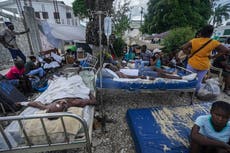 Depresión tropical Grace azota Haití tras el terremoto