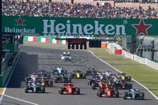Cancelan el Gran Premio de Japón de F1 por el coronavirus