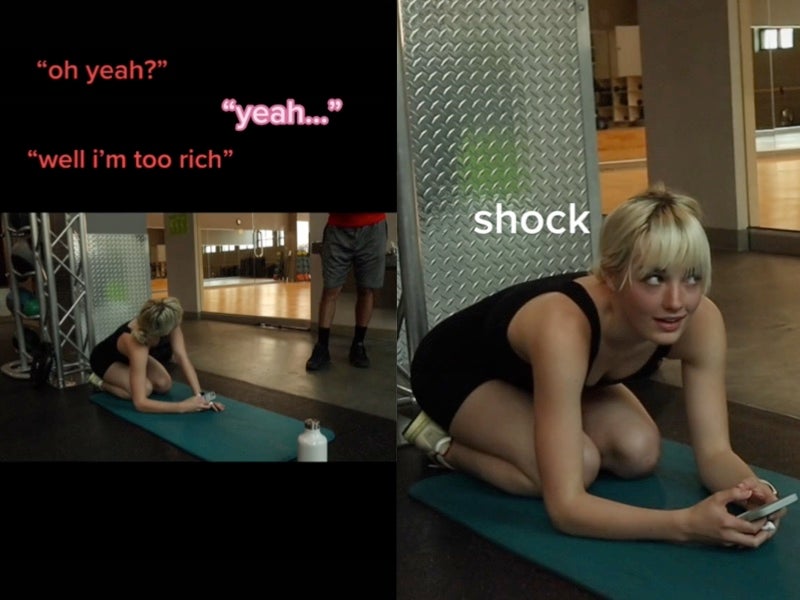 Joven de 19 años insta a los hombres a no coquetear con las mujeres en el gimnasio después de un TikTok viral