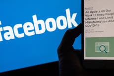 Facebook dice que eliminó tres docenas de páginas que difundían información errónea sobre la vacuna COVID