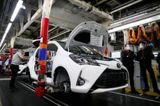 Toyota reduce producción por escasez de suministros