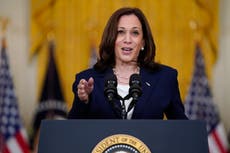 Kamala Harris arremete contra China durante su gira por Asia
