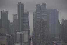 Huracán Henri: Nueva York experimenta la hora más lluviosa de su historia