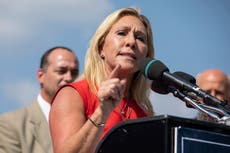 Marjorie Taylor Greene desencadena lucha por aborto en escalones del Capitolio, después de que Cámara de Representantes apruebe un proyecto de ley a favor del aborto