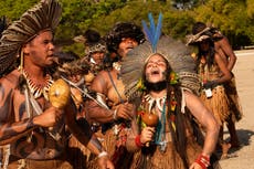 Indígenas marchan en Brasil antes de "fallo del siglo"