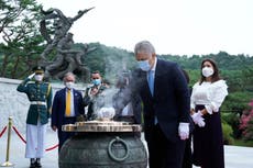 Colombia rinde homenaje a soldados caídos en Guerra de Corea