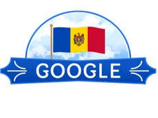 Google reconoce 30 años de independencia de Moldavia con su Doodle del 27 de agosto