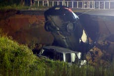 Mississippi: 2 muertos en carretera destruida