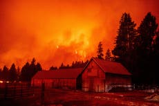 California cierra todos los bosques nacionales antes del feriado del Día del Trabajo debido a incendios