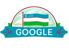 Uzbekistán festeja su independencia y Google lo celebra con el Doodle del 1 de septiembre