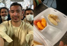 Refugiado afgano explica por qué tuiteó foto de comida miserable y lo que significa dejar atrás familia y vida