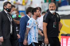 Brasil vs Argentina: el clasificatorio para la Copa del Mundo se detuvo mientras las autoridades intentan detener a los jugadores brasileños de la Premier League