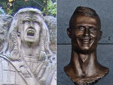 Estatua de Braveheart revelada en Escocia, calificada como “la peor desde Ronaldo”