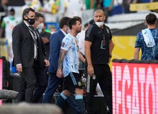 Tras bochorno Brasil-Argentina, FIFA tiene la pelota