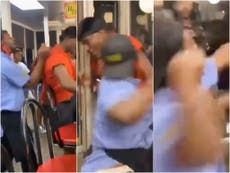 Video viral de pelea en Waffle House genera comentarios sobre las habilidades de “combate” del personal