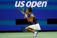 Leylah Fernández, con 19 años, a la final del US Open