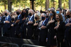 Biden, Obama y Clinton marcan los 20 años del 11-S