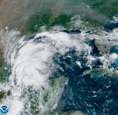 Alerta en Texas, Luisiana y México por la tormenta Nicholas