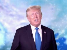 Trump predice que Estados Unidos dejará de existir en tres años en una entrevista incoherente de Newsmax