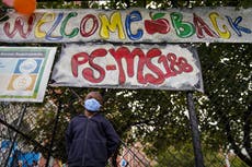 Las escuelas de Nueva York regresan a clases tras pandemia