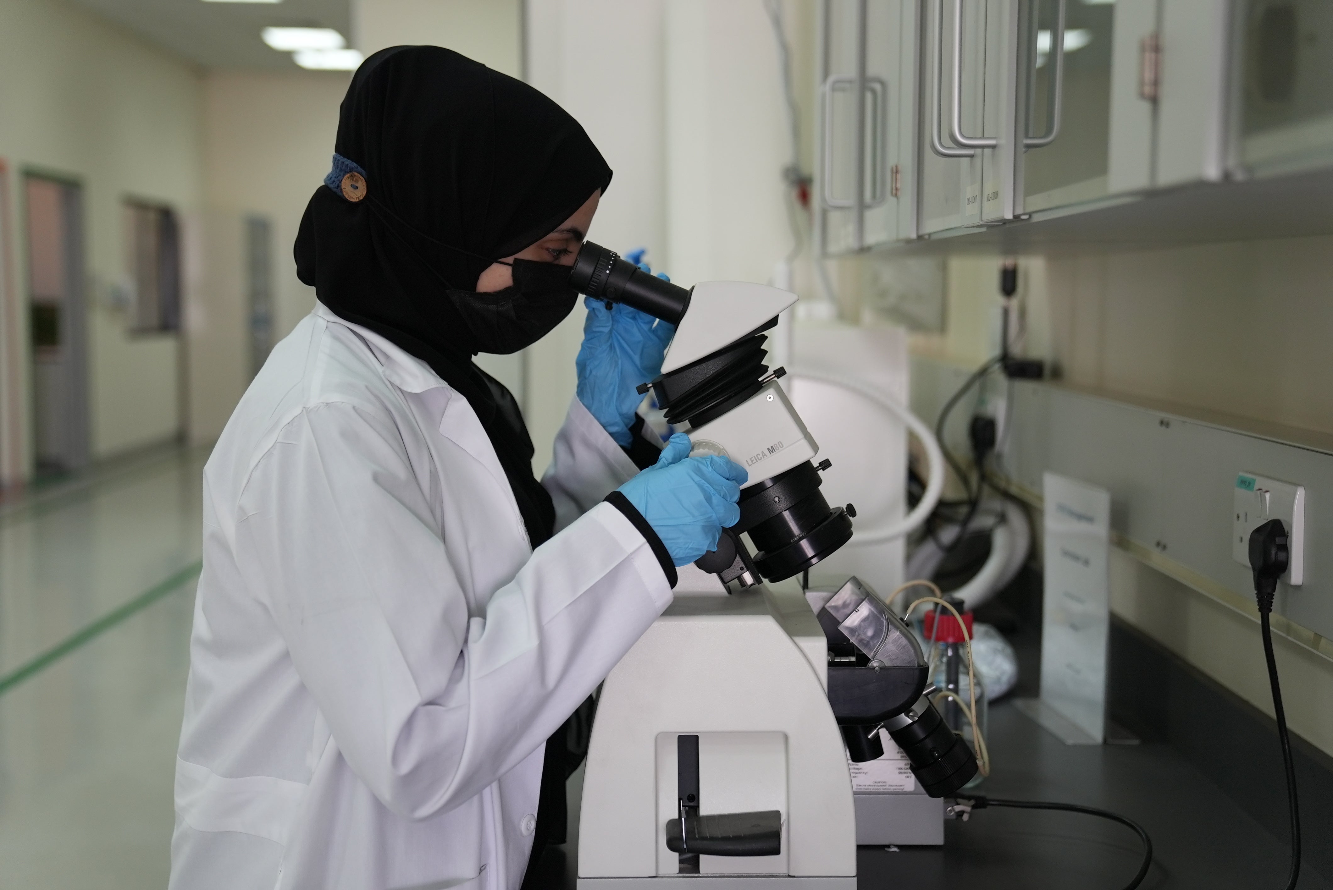 Researcher working at the Desalination Technology Research Institute (DTRI) at SWCC