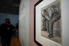 "Nuevo" dibujo de Van Gogh se exhibe en museo de Ámsterdam