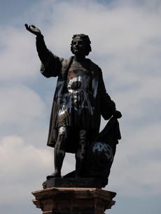 México: estatua de Colón aún no está lista para reaparecer