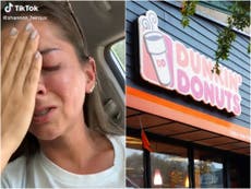 Mujer sorda revela con lágrimas que se le negó el servicio en Dunkin’ Donuts debido a su discapacidad