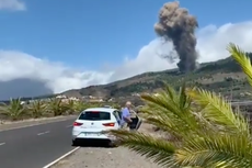 Volcán entra en erupción en la isla española de La Palma a raíz de los terremotos