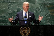ONU: Biden exhorta a tomar medidas contra cambio climático