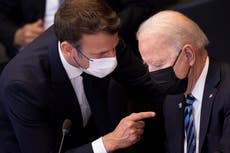 Embajador francés regresa a EE.UU. tras charla del subacuerdo nuclear australiano entre Biden y Macron
