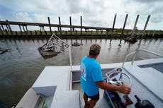 Huracán devastó a famosa industria pesquera de Luisiana  