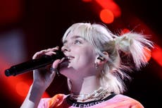 Billie Eilish interrumpe concierto para criticar al equipo de seguridad del evento