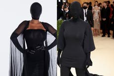 Vestuario de la Met Gala de Kim Kardashian se convierte en un disfraz de Halloween