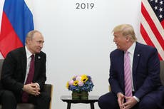 Trump le dijo a Putin durante una reunión que actuaría duro con él ante las cámaras, asegura nuevo libro