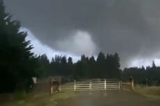 Peligrosos tornados nocturnos y nieve amenazan a millones de personas en la noche del viernes