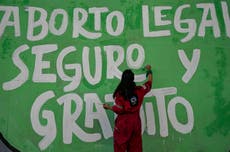 Mujeres latinoamericanas claman por un aborto libre