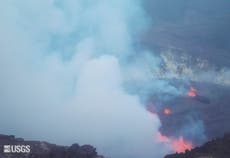 Volcán Kilauea entra en erupción en parque nacional en Hawai