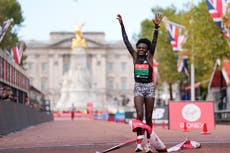 Jepkosgei y Lemma ganan el maratón de Londres por 1ra vez