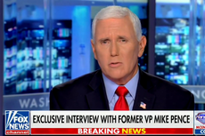 Pence culpa a los medios por centrarse en los disturbios del Capitolio e ignorar la “debilidad” de Biden